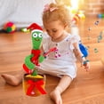 thumbnail image 4 of Juguetes De Lujo De Cactus De Navidad Canto Y Baile Cactus Juguete Electrónico Juguete Mexicano Juguete Regalo De Navidad Para Niños. Yuarrent HA047141-03, 4 of 6