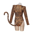 thumbnail image 4 of Josie and the Pussycats Bodysuit Sexy Leopard Print Jumpsuit, 4 of 7