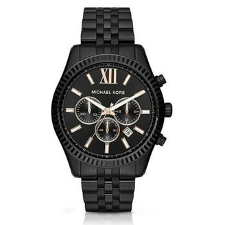 Michael Kors Men's Everest MK8366 Black Rubber Japanese Quartz