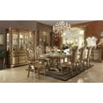 thumbnail image 3 of ACME Vendome Dining Table, Gold Patina & Bone, 3 of 3