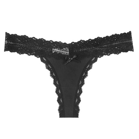Upioiwer Silk Panties For Women Interior Mujer Womens Sexy Underwear Lace Thongs For Womens Sexy Lace Thong Low Waist Seamless Bow Panties Women S Underwear Cotton Workout Underwear For Women Lace