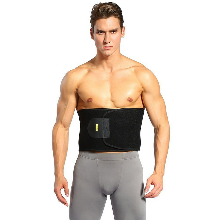 Yosoo Waist Trimmer Belt - Neoprene Waist Sweat Band for Slimmer Water  Weight Loss Mobile Sauna Tummy Tuck Belts Strengthen Tummy Abs During  Exercising Workout 