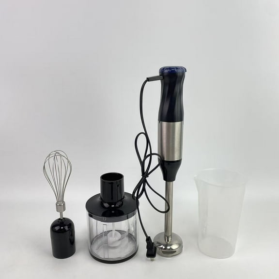 ALUIWNH Electric kitchen mixers,Hand Blender Electric With Egg Whisk & Chopper, Powerful 300 Watt Immersion Hand Blender Set