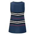 thumbnail image 4 of Womens Print Tank Tops Sleeveless Shirts Summer Tops Loose Fit Vest 3x Womens Shirt Baggy Shirts Women Sleeveless Shirts for Women Fitted Top Women plus Top Sleeveless Tunic Athletic Tops Set Shirt 3x, 4 of 4