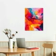 thumbnail image 2 of Nawypu Framed Abstract Colorful Cloud Canvas Wall Art Modern Pictures Prints Paintings Room wall Decor Landscape Nature Posters Artwork for Living Room Bedroom Office Ready to Hang., 2 of 4