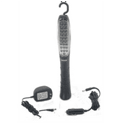 Omega CORDLESS RECHARGEABLE 28 LED WORK LIGHT W/120V AC