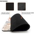 thumbnail image 4 of Marble Background with Rose Gold Triangles Mousepad Modern Desk Decor, Personalized Rectangle Mousepad, Ideal for Cubicle Decor and Office Accessories, Adds a Chic and Contemporary Look, 4 of 6