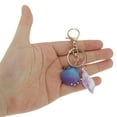 thumbnail image 4 of Unique Bargains Fashion Shell and Conch Handbag Charm Purple 1 Pc, 4 of 5
