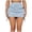 Blue, variant on Women's Tennis Skirts Summer Womens Cargo Skirt Casual Summer High Waisted Bodycon Pencil Ruched Side Pockets Red XS