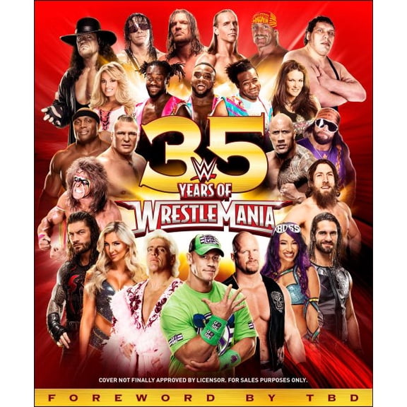 WWE: 35 Years of WrestleMania (Hardcover) English
