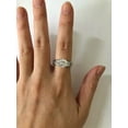 thumbnail image 2 of Women Engagement Ring 2.00Ct Round Cut 14K White Gold Plated Simulated Diamond, 2 of 4