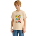 thumbnail image 3 of Whouriu Happy 100Th Day Of School Shirt Toddler Girls Crayon Apple Print Short Sleeve Summer Cute Soft Tee, 3 of 7