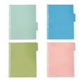 thumbnail image 1 of SHISUYAN 40Pcs Write On Tab Dividers Plastic Sheet Protectors For Quick Reference Office Work, 1 of 9