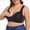 Y515-Black, variant on HCNTES Women Large Cup Bra No Underwire Front Closure Comfortable Lace Bralette (Light Yellow,50B)