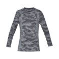 thumbnail image 2 of Under Armour Camiseta bÃ¡sica sin costuras para hombre, gris, pequeÃ±a Under Armour Camiseta bÃ¡sica, 2 of 2