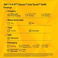 thumbnail image 2 of 3M E-A-R Classic One Touch Refill 391-1001, 2 of 13