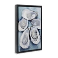 thumbnail image 3 of Stupell Industries Coastal Five Oyster Shells Black Floating Frame Canvas Art, 17 x 25, by Petals Prints Design, 3 of 8