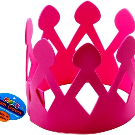 Foam Crown Wrap-Pink