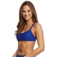 thumbnail image 5 of Sporti Active Double Cross Workout Bikini Top, Unpadded, Athleisure (Women’s), 5 of 12