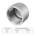 thumbnail image 5 of Unique Bargains Bouchon de Tuyau Fileté Femelle en Acier Inoxydable 304 1 NPT, 5 of 5
