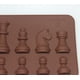 thumbnail image 5 of Molde de silicona para chocolate con forma de ajedrez Molde de silicona platino para chocolate Molde para chocolate Hornear, 5 of 6