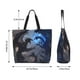 thumbnail image 5 of Balery Black And Blue Lightning Dragon Bolsa Tote Estilo Estético con Cremalleras, Bolsa de Hombro, Bolsa de Compras Grande y Plegable, 5 of 8