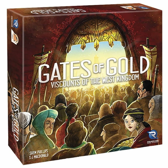 Viscounts of the West Kingdom: Gates of Gold Expansion - Strategy Board Game, Ages 14 