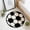 23.62IN, variant on Tuscom Football Shape Area Rug 23.62x23.62in, Non-Slip Floor Mat for Teens Room, Super Soft Doormats for Living Room, Bedroom, Dorm Decor, Machine Washable Low Pile Throw Rug with Gripper Backing