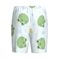 thumbnail image 2 of Lsque Kawaii Frogs Mens Sleep Pajama Shorts,Short Pajama Pants, Cotton Ultra-Soft Knit-Medium, 2 of 9