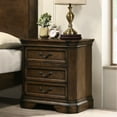 thumbnail image 3 of Traditional Bedroom , Antique Walnut Palette, Queen Bed, Dresser, Mirror, Nightstand 4 Brightening,, 3 of 6