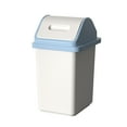 thumbnail image 2 of Liter Small Trash Can with Swing Top Lid Plastic Kitchen Garbage with Lid Small Trash Bin for Bathroom Office Bedroom Kitchen Waste Outdoor, 2 of 4