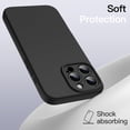 thumbnail image 5 of JETech Magnetic Silicone Case for iPhone 16 Pro Max 6.9-Inch, Compatible with MagSafe,&nbsp;Silky Soft Touch, Shock Absorbing Phone Cover with&nbsp;Camera Lens Full Protection (Black), 5 of 7