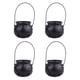 thumbnail image 4 of 4pcs Decoraciones de fiesta de Halloween Cubos de almacenamiento portátiles Frascos portátiles para niños (Negro), 4 of 7