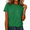 2-Green, variant on COZYMY Women's Glow Constellation Moon Star Galaxy Graphic Short Sleeve T-Shirt Boho Celestial Casual Tees Tops
