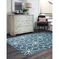 thumbnail image 4 of ECARPET Washable Floral Area Rug & Runner for Bedroom, Living Room, Kids Room, Hallway, 4 of 9
