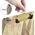 thumbnail image 3 of FMSHPON Pink Dragonfly Clipboard Hardboard Wood Nursing Clip Board and Pull for Standard A4 Letter 13x9 inches, 3 of 7