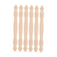 thumbnail image 6 of LABSERRON 6Pcs Unfinished Wood Spindles for Staircase Indoor and Table Legs Khaki, 6 of 8