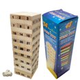 thumbnail image 1 of Bloques de construcción apilados de 54 colores para niños, grandes, de madera, con capas digitales y humo, ensamblados, 1 of 5