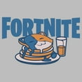thumbnail image 2 of Mens Fortnite Meowscles Pancakes Lightweight Hoodie, 2 of 4
