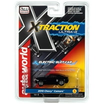 Auto World  Sc373 R35 Xtraction Ultra G Slot Car 2010 Chevy Camaro Black