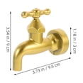 thumbnail image 2 of TEHAUX 2Pcs Plastic Floating Tap Fountain for Indoor Decoration Garden Use, 2 of 8
