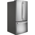 GE GNE25JYKFS 24.7 Cu. Ft. Stainless French Door Refrigerator