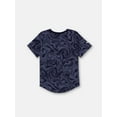 thumbnail image 3 of Short Sleeve T-Shirt in (Galaxy) Pattern - Grey, 3 of 6