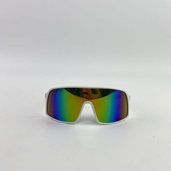 Sylvixom White Fashion unisex Sports' glasses, UV400 Protection