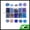Deep Blue, variant on Unique Bargains 8mm Round Glass Beads for Bracelets, 200 Pcs for Jewelry Making Green