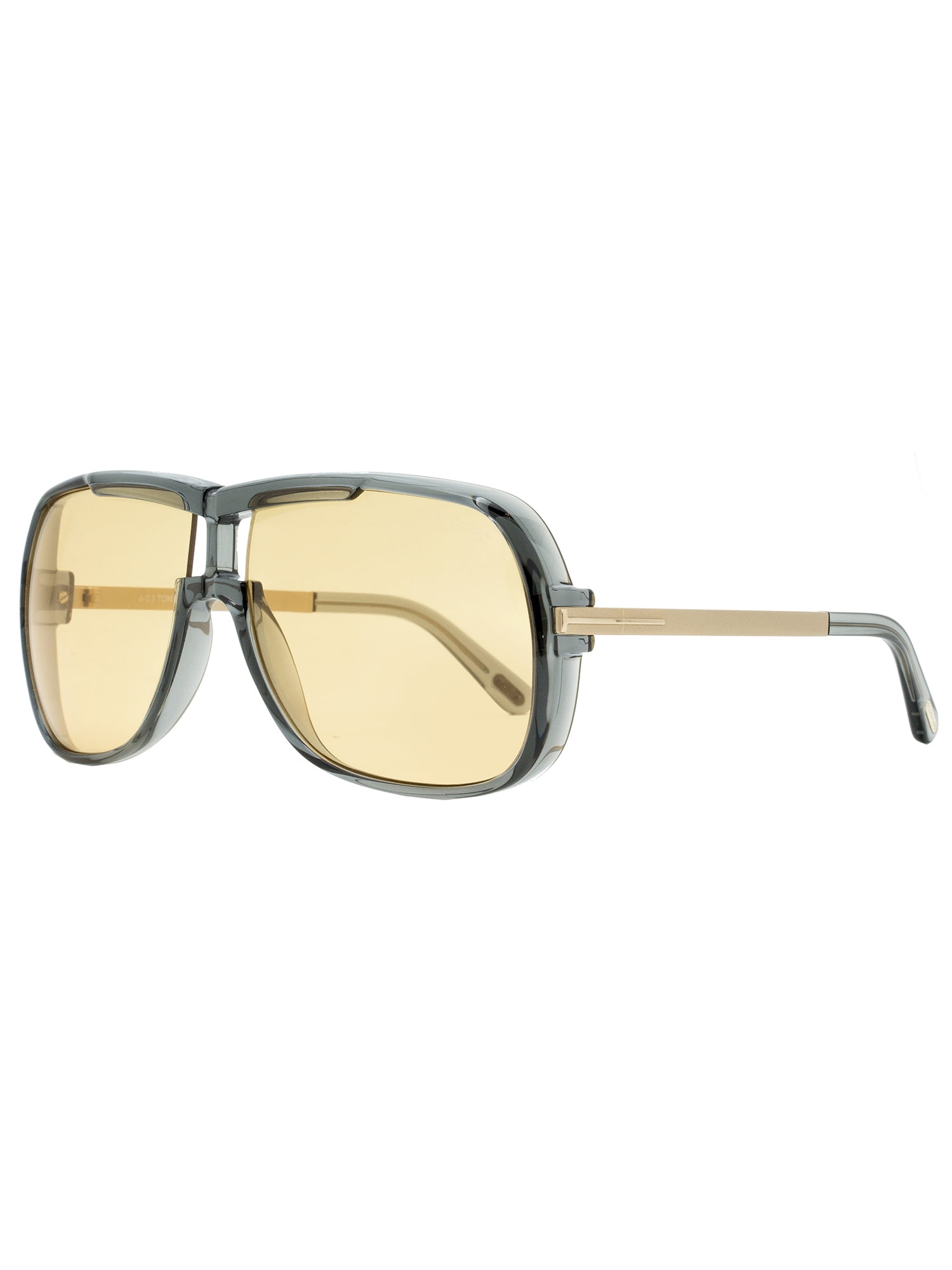 Tom Ford - Tom Ford Square Sunglasses TF800 Caine 20E Gray/Gold 62mm