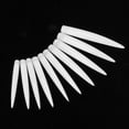 thumbnail image 4 of 10 Pcs Faux Ongles Pointus Longs Professionnels pour Salon à Domicile Ensemble d'Ongles Faux Outils de Manucure Couleur Transparente, 4 of 5