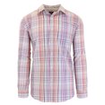 thumbnail image 2 of Men's Long Sleeve Printed Dress Shirt With Chest Pocket, 2 of 10