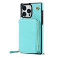 thumbnail image 4 of Luxury Wallet Case Compatible with iPhone 14 Pro Max 6.7 inch,Zipper Closure Luxary PU Leather with Phone rope Card Slot Shockproof Kickstand Case for iPhone 14 Pro Max 6.7 inch,Mint, 4 of 12