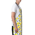 thumbnail image 3 of Picia Tropical Lemon Waterproof Apron for Unisex Adult - Adjustable Bib Apron with Pockets, Ideal for Cooking, Gardening, Painting, and Household Chores, 3 of 9